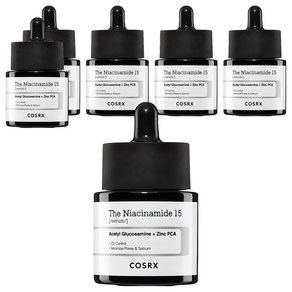 코스알엑스 더 나이아신아마이드 15 세럼, 20ml, 6개