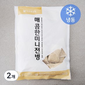 한만두 매콤한 미니 전병 (냉동), 1kg, 2개