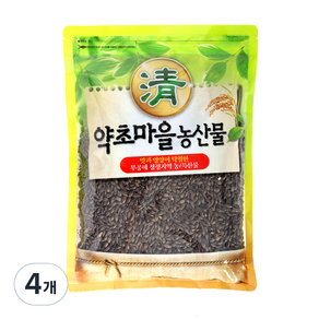 증안리약초마을 유기농 새싹흑보리, 600g, 4개