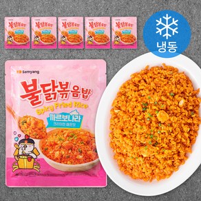 삼양 까르보 불닭 볶음밥 (냉동), 220g, 6팩