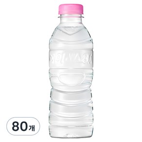 아이시스 8.0 ECO 생수 무라벨, 300ml, 80개
