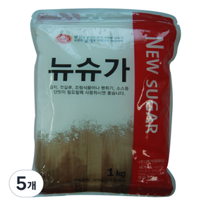 해가원 햇살나래 뉴슈가, 1kg, 5개