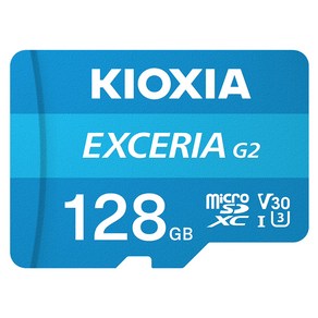 키오시아 EXCERIA 마이크로 메모리 카드 홈캠 블랙박스 CCTV SD LMEX2L128GG4