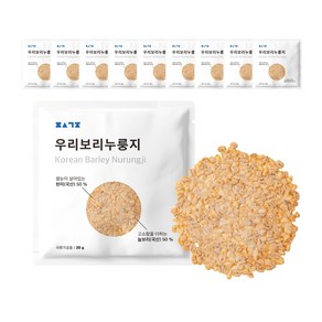 편식공장 우리보리 누룽지 10p, 200g, 1개