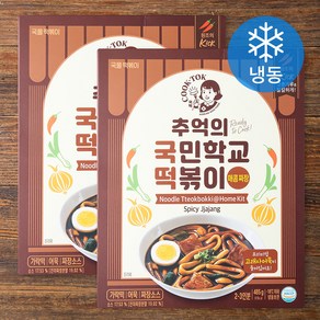 추억의국민학교떡볶이 매콤짜장 (냉동), 485g, 2개