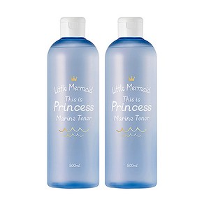 뷰티레시피 리틀머메이드 프린세스 마린토너, 500ml, 2개