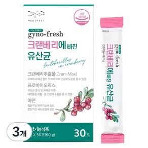 지노프레쉬 크랜베리에 빠진 유산균 30p