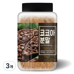 건강스토리 코코아 분말, 300g, 1개입, 3개