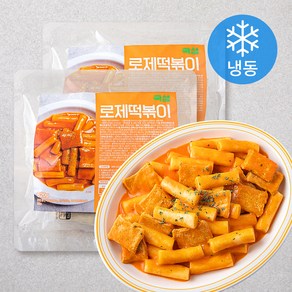 쿡생 로제떡볶이 2회분 (냉동), 620g, 2개