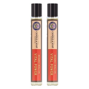 바이오앤바이오 바이탈파워 아로마롤온, 10ml, 2개