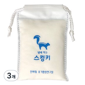 헬로리빙 냄새먹는 스컹키 탈취제 본품, 90g, 3개