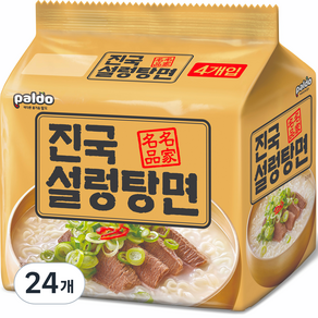 팔도 진국 설렁탕면 100g, 24개