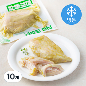 한끼통살 통살 소스 닭가슴살 고추마요맛 (냉동), 100g, 10개