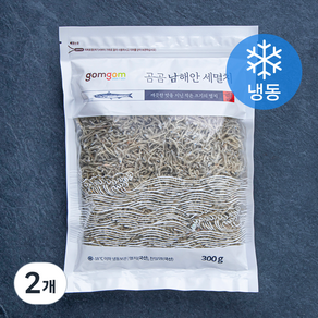 곰곰 남해안 세멸치 (냉동), 300g, 2개