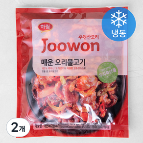 주원산오리 매운 오리 불고기 (냉동), 700g, 2개