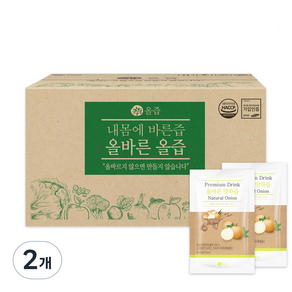 올즙 올바른 양파즙 실속포장 50p, 4.5L, 2개