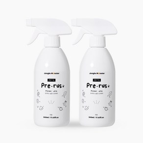 정글몬스터 프리러스 펫 살균 소독제, 500ml, 2개