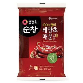 청정원순창 태양초 매운고추장 골드, 500g, 1개