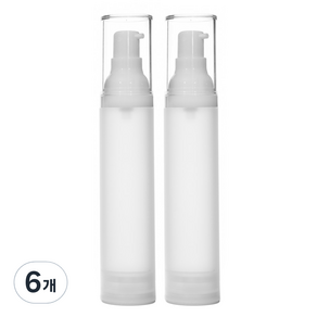 에어리스 반투명 PP 진공에센스 용기 50ml