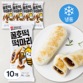 서울마님 꿀호떡 떡마리 (냉동), 100g, 10개