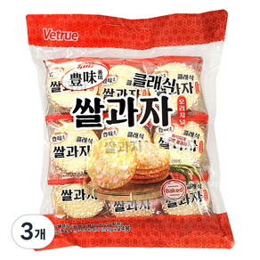 풍미 클래식 쌀과자 24p, 3개, 270g