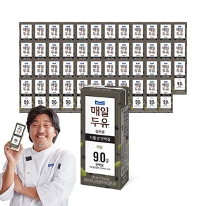 매일두유 검은콩, 190ml, 48개