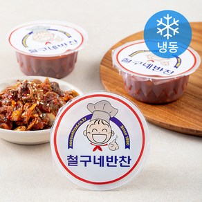 철구네 한입 꼬막장 3개입 (냉동), 180g, 1개