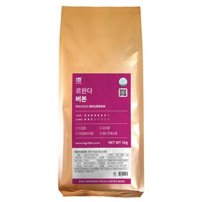 1킬로커피 싱글오리진 르완다 버본, 1kg, 1개, 홀빈(분쇄안함)