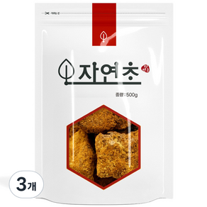 건조 차가버섯차, 500g, 3개