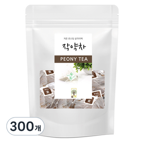 숲으로허브 작약차 삼각티백, 1g, 1개입, 300개