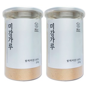 헬로우그린 미강가루, 210g, 2개