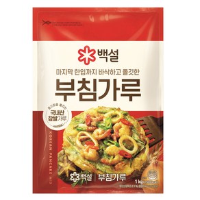 백설 부침가루, 1kg, 1개