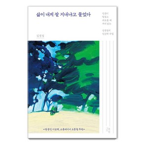 [그래도봄]삶이 내게 잘 지내냐고 물었다 : 인생이 힘겹고 외로울 때 꺼내 읽는 김경집의 인간학 수업 (양장)