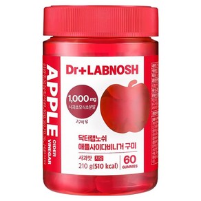 닥터랩노쉬 애플사이다비니거 구미 60p, 210g, 1개
