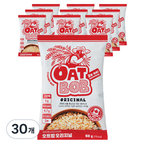 태광선식 오트밥 오리지널, 50g, 30개