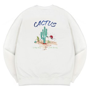 엘런아시 CACTUS 오버핏 맨투맨