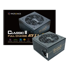 마이크로닉스 Classic II 풀체인지 600W 80PLUS ATX3.1 230V EU 3.1