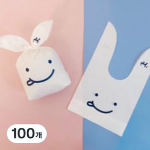 일상관 미니 포장 구디백, 스마일, 100개
