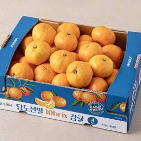 당도선별 10bix 감귤, 4kg(대과), 1박스