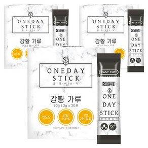 조은약초 강황 가루 스틱 30p, 90g, 3개