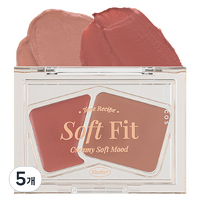 포렌코즈 소프트 피팅 크림 블러셔 3g, 5개, 05 Fig Roll