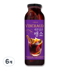 다농원 레몬담은 뱅쇼, 950g, 1개입, 6개