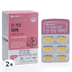 리튠 간 건강 리버 27g, 30정, 2개