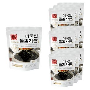 더국민 현미유 돌김자반, 40g, 10개