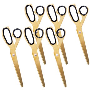 인디케이 빈티지 메탈 가위, 골드, 6개