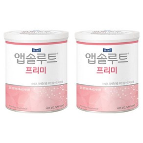 매일유업 앱솔루트 프리미 분유, 400g, 2개