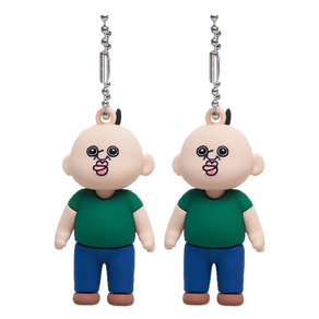 피노키오 빵빵이의일상 피규어 키링 랜덤발송, 2개