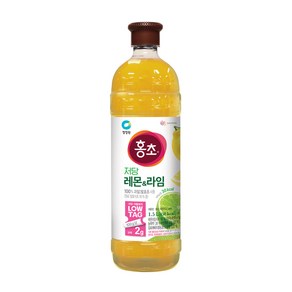 홍초 대상 저당 레몬 라임, 1.5L, 1개