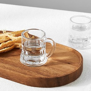 JIN GLASS 손잡이 소주잔 50ml