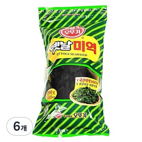 오뚜기옛날 미역, 250g, 6개